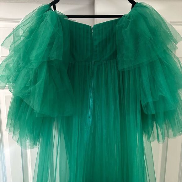 New Trend Tulle Long Maternity Gown - Picture 11 of 16